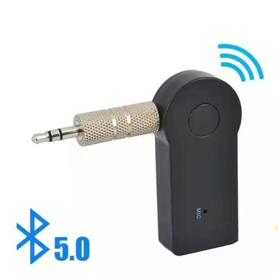 China Wireless receiver 2 in 1 5.0 aux receiver. Wireless Wireless Earphone Adapter 3.5mm Jack For Car Music Audio A2dp Receiver -Handsfree Transmitter for sale