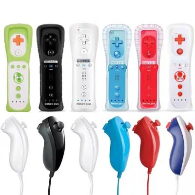 China Wireless Remote 2 in 1 For Nintendo Wii Motion Plus For Nintend Wii Nunchuck Controller Controle Wireless Remote Joypad Joypad for sale