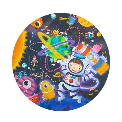 China Cheap Cartoon Toy New Product Jigsaw Puzzle Toy Sublimation Round Paper Small Jigsaw Puzzle Kids for sale