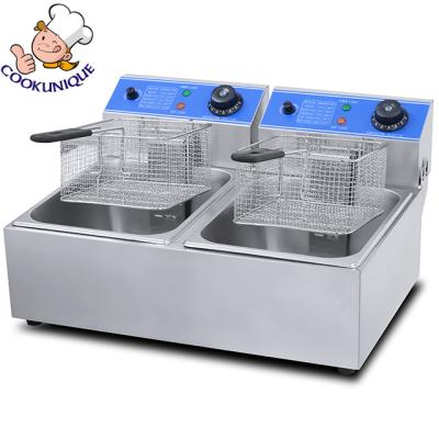 China Restaurant Factory Price Commercial Electric Donut/Potato/Fish/Chocken Deep Open Fryer for sale