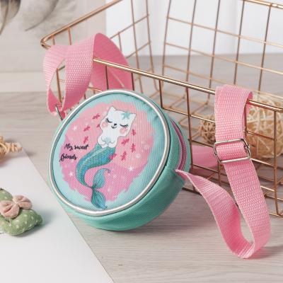 China Cute Polyester Fiber Mermaid Cross - Body Shoulder Bag Bag For Girls For Gift for sale