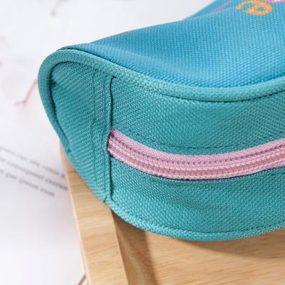 China Polyester Fiber Butterfly Girls Fashion Pencil Case Good Quality Pencil Bag for sale