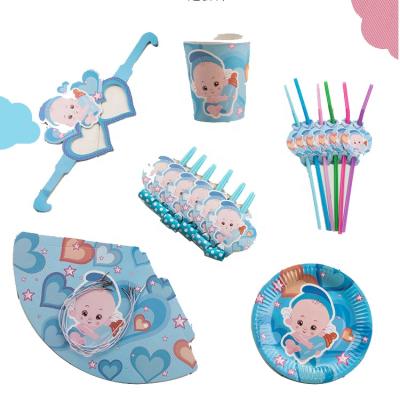 China Party tableware new product launch paper card kids party type tableware event and party supplies, party decoration for sale