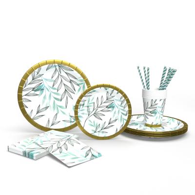 China - Latest innovative products party paper plates set interesting china products for sale