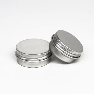 China Household Products 5g Mini Cream Jar Empty Portable Aluminum Jars Container Cosmetic Jar Tins Cosmetic Jar With Screw Cap for sale