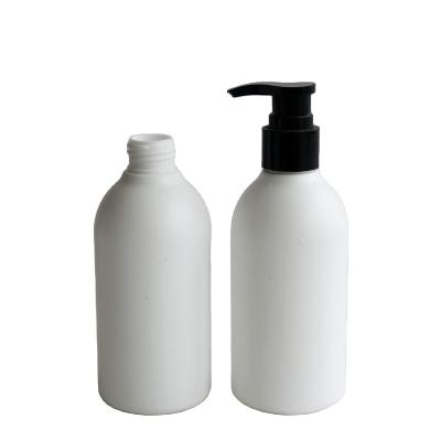 China Household Products 250ml Custom Logo HDPE Cosmetic Packing Plastic Empty Shampoo Bottles With Press Lotion Pump for sale