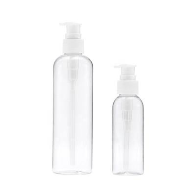 China High Quality Body Care Products 250ml PET Plastic Shampoo Bottle Empty Hand Wash Liquid Bottle With Lotion Pump for sale