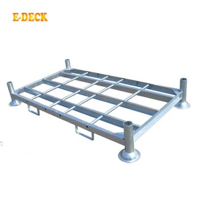 China Q235 China Steel Rigid Vertical Supply Warehouse Steel Metal Mail Pallet Converter Stackable Goods Stacking Racks for sale