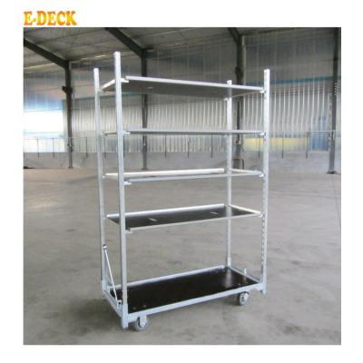 China High Quality Storage Garden Trolley Flower Display Plant Trolley For Nursery for sale