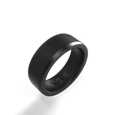 China APP Control Creative Design Temperature Smart Ring With Fitness Monitor Finger Digital Ring Blood Oxygen Sleep Health Tracker for sale