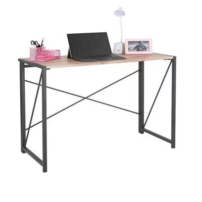 China Computer Desk Fold Physical Channels Table Home Office Study Foldable Workstation Buries Foldable Corner for sale