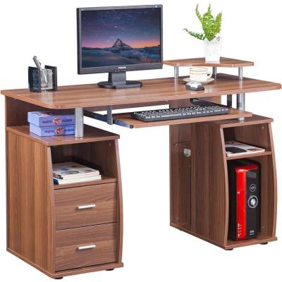 China Handy PC Office MDF Office Computer Desk Desk Made From Wood for sale