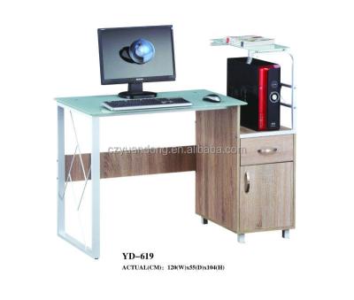 China Have cabinet and drawer high, tall computer desk with cabinet and drawer for sale