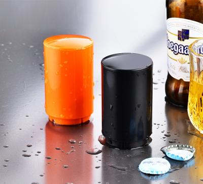 China Stocked Magnetic Plastic Beer Opener Pull Down Automatic Beer Opener for sale