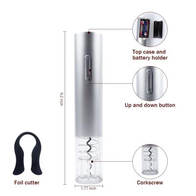 China High Quality Viable One Sacacorchos Automatic Plastic Corkscrew Opener Custom Bottle Electric Wine Bottle Opener for sale