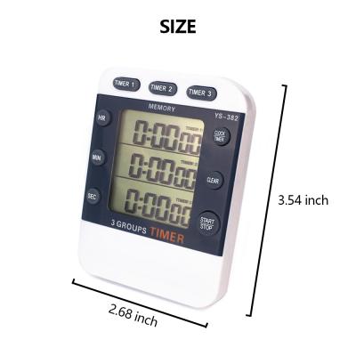 China Durable Safe Plastic Portable Electronic Countdown Digital Kitchen Magnetic Kitchen Timer for sale