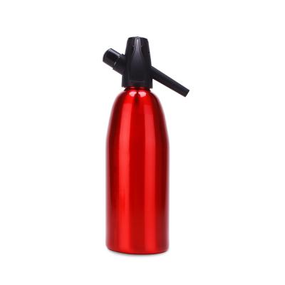 China Cheap Viable Home 1L Soda Siphon Sparkling Water Aluminum Maker Bar Home Brew Seltzer Make Tool for sale