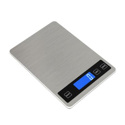 China With Scale Tray Multifunction 10Kg 10000G 11Lb Food Weight Electronic Digital Nutrition Weighing Kitchen Scale for sale