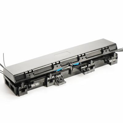 China FTTX 24 Core Integrated Splice Closure with Splitter, Horizontal/Inline, IP68, Cajas Nap de Distribucion Fibra Optica for sale