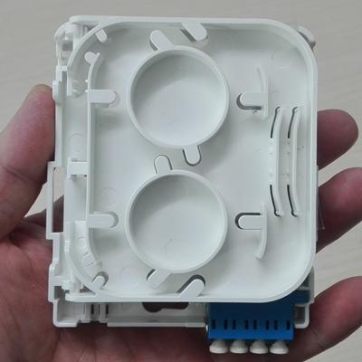 China Mini FTTX fiber optic terminal box, indoor wall mounted, 2 core, for Huawei, moderate price for sale