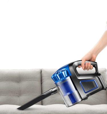 China Car blue 0.7 capacity portable cordless dry vacuum cleaner for garden for sale