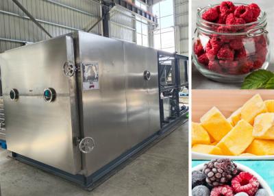 China Remote PLC Controlled Food Milk Fruit Vacuum Freeze Dryer Machine for sale