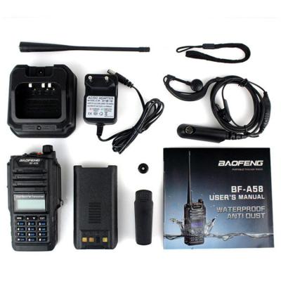 China Baofeng Intrinsically Safe Outdoor Intrinsically Safe VHF UHF A58 VHF Dual Band Walkie Talkie BF-A58 for sale