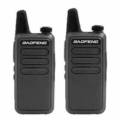 China 2PCS Baofeng BF-R5 Walkie Talkie Radio UHF 400MHZ-480MHZ 16CH Two Way Kids Intercom 1500mAh for sale