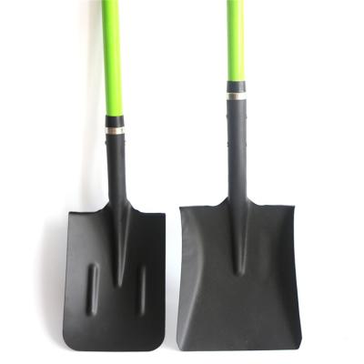 China Shovel Customized Professional Good Price Agriculture Cultivating Garden Steel Shovel With Wooden Handle for sale