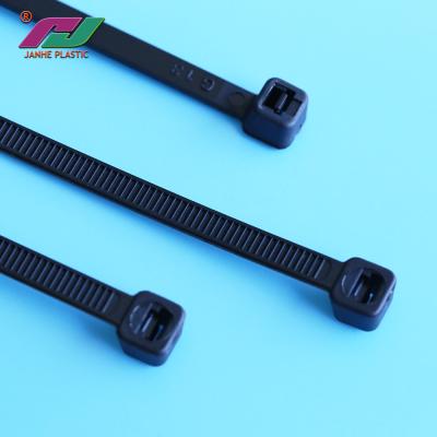 China Flame-Retardant Design Black Skillful Nylon Cable Ties UV Protected High Strength Cable Tie for sale