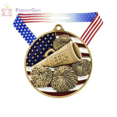 China All over the world hot sale high quality honorary 3d medal custom medal for competition for sale