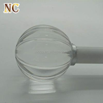 China Eco - Friendly Made In China Decorative Poly Resin Window Curtain Rod Finials for sale