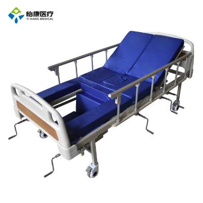 China Hot Selling Metal 5 Function Nursing Bed with Commode Bucket Function and Flip Function (YK3050W) for sale