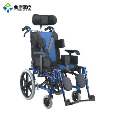 China Manual foldable lightweight wheelchair for cerebral palsy children for sale