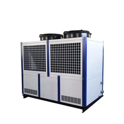 China Industrial Cooling Solutions High End Technology Manufacturing 12hp Cooling System Water Scroll Chiller for sale