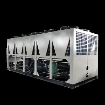 China Various Solutions Factory Sale Unit Chiller Cooler Industrial Screw Commercial Air Cooled Water Chiller for sale