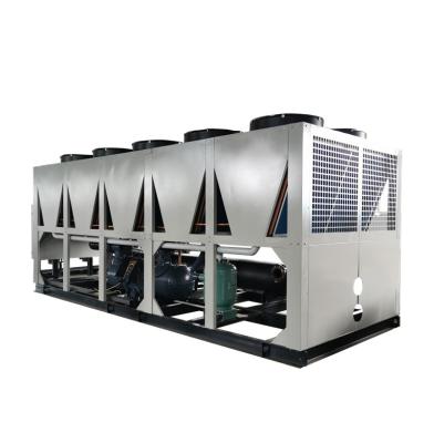 China New Type Industrial Cooling Solutions High Efficiency Large Capacity Air Cooled Scroll Chiller For Building Industrial for sale