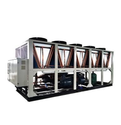 China Industrial cooling solutions factory supply mini air cooled water chiller industrial air cooled screw chiller price for sale