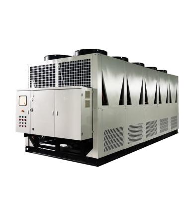 China Best Solutions Price Top Quality Large Industrial Cooling Commercial Air Cooled Screw Type Water Chiller for sale