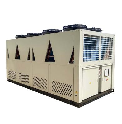 China Newest Design Industrial Cooling Solutions Water Cooling System Cooling Equipment Air Cooled Screw Water Chiller for sale