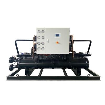 China Excellent R407c R410a industrial water chiller chilled water industrial scroll cooling solutions with scroll compressors for sale