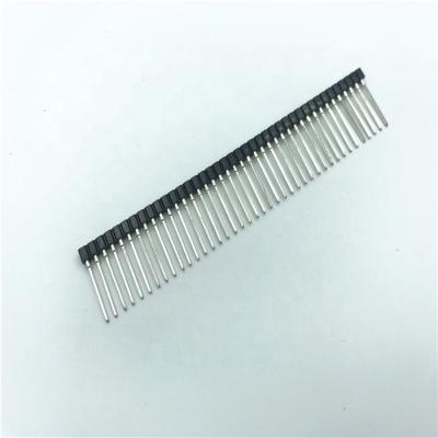 China PCB 2.54mm long sip 1*40/2*40 IC joint cavity machine pin leg pin length=11.5/14.3/17.8 for sale