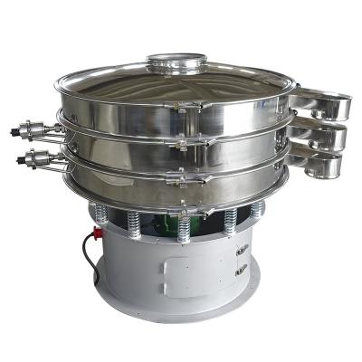 China Powder sieve 3 Deck Electric Powder Vibration Filter Sieve Machine Rotary Vibrating Screen Vibrating Sieve for Flour for sale