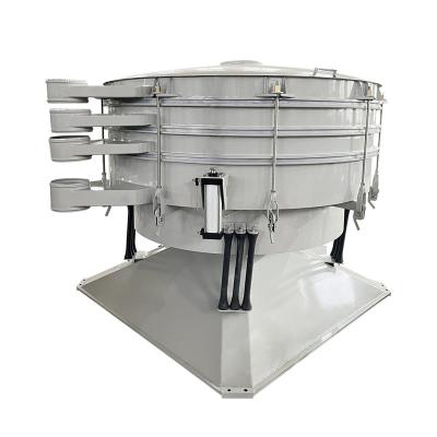 China Food processing Powder Vibrating Sifter Screening Tumbler Sieve Machine For Onion Dryer Line for sale