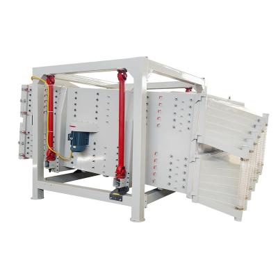 China Sand Sieving Multi Deck Screen Industrial Sifter Shaker Square Gyratory Vibrating Sieve Machine for Sand for sale