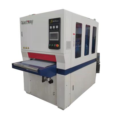 China Woodworking Mill Giantway Machinery Upper Wide Belt Sanding Machine Top and Bottom Sanders for sale