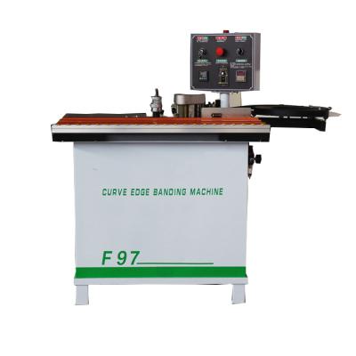 China Woodworking Machinery Repair Shops Manual Curve Edge Bander Panel Edge Banding Machine for sale