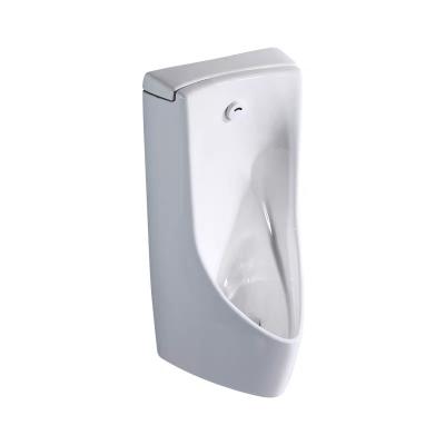 China Hot Selling Automatic White Porcelain Toilet Toilet Wall Mount Sensor Bathroom Urinal Flush Valve WC Sensor Ceramic Urinal for sale