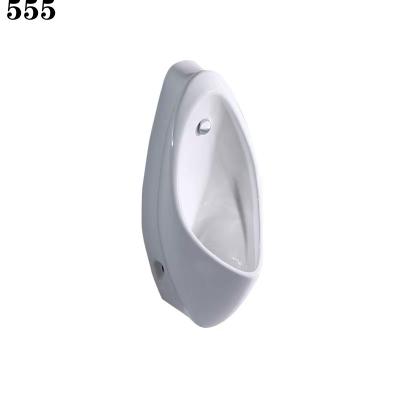 China Hot Selling Automatic White Porcelain Toilet Toilet Wall Mount Sensor Bathroom Urinal Flush Valve WC Sensor Ceramic Urinal for sale