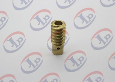 China 0.01KG CNC Precision Machined Parts , Small Brass Hollow Bolt For Electronic Equipments for sale